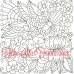12 Different Spring Flower Blocks Continuous Stitch Redwork Designs 6 Sizes
